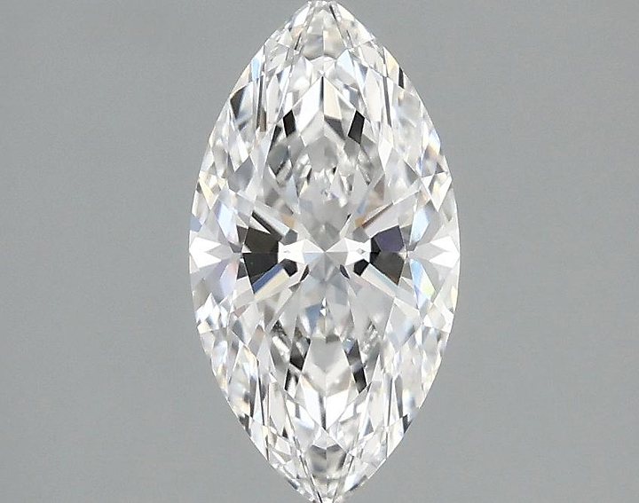 1.06 Carat Marquise Shaped Ideal Cut VVS2 IGI Certified Lab Grown Diamond