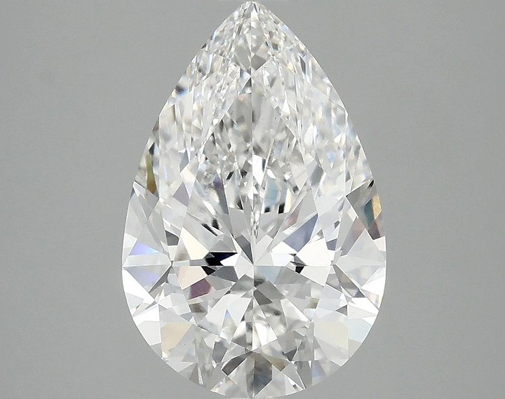 3.06 Carat Pear Shaped Excellent Cut VS1 IGI Certified Lab Grown Diamond