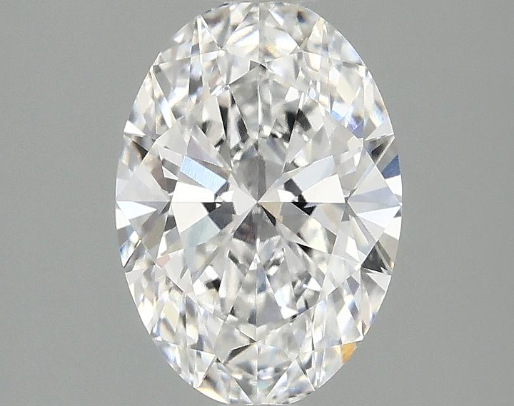 1.52 Carat Oval Shaped Ideal Cut VVS2 IGI Certified Lab Grown Diamond