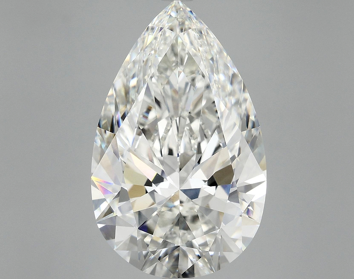 10.21 Carat Pear Shaped Ideal Cut VVS2 IGI Certified Lab Grown Diamond