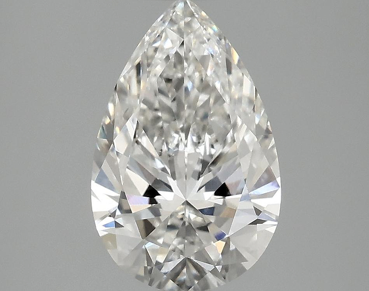 2.02 Carat Pear Shaped Ideal Cut VVS2 IGI Certified Lab Grown Diamond