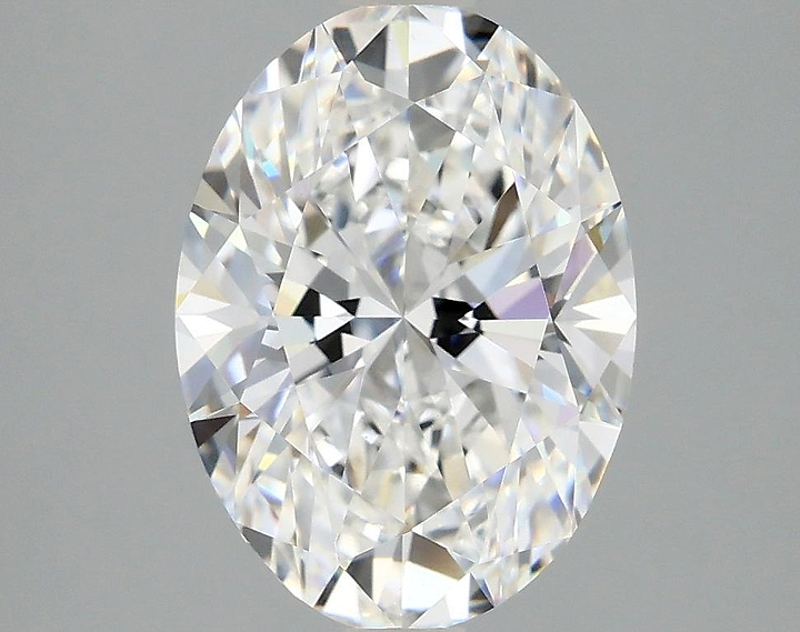 3.07 Carat Oval Shaped Excellent Cut VVS2 IGI Certified Lab Grown Diamond