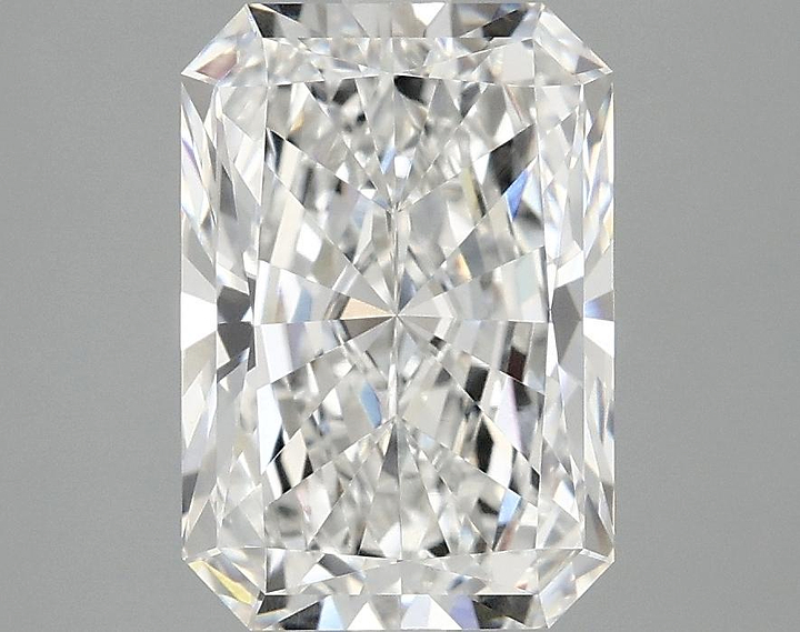 3.02 Carat Radiant Shaped Ideal Cut VVS2 IGI Certified Lab Grown Diamond