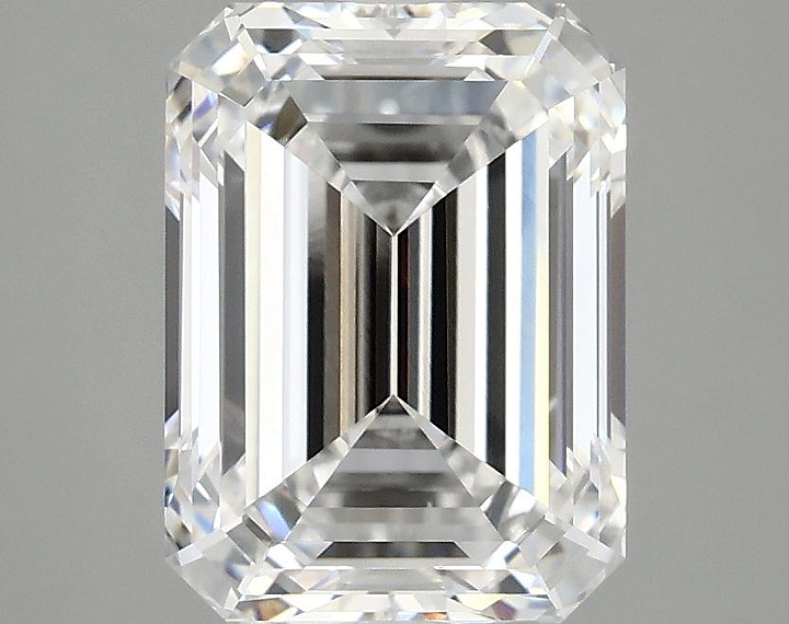 3.1 Carat Emerald Shaped Excellent Cut VS1 IGI Certified Lab Grown Diamond