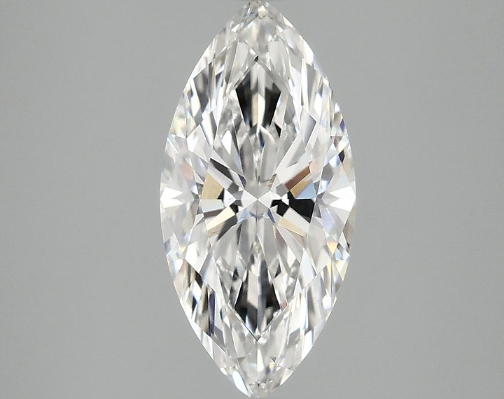 2.08 Carat Marquise Shaped Excellent Cut VVS2 IGI Certified Lab Grown Diamond