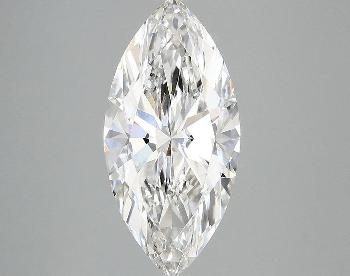 3.01 Carat Marquise Shaped Excellent Cut VVS2 IGI Certified Lab Grown Diamond