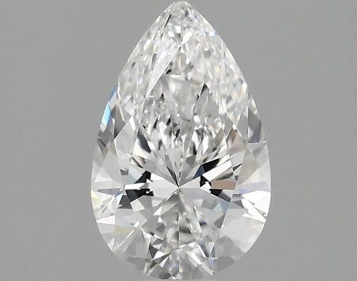 0.98 Carat Pear Shaped Ideal Cut VVS2 IGI Certified Lab Grown Diamond