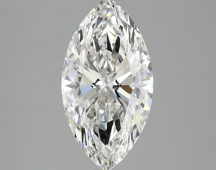 2.01 Carat Marquise Shaped Excellent Cut VVS1 IGI Certified Lab Grown Diamond