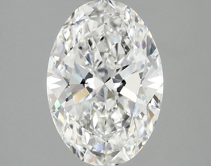 2.0 Carat Oval Shaped Ideal Cut VVS2 IGI Certified Lab Grown Diamond