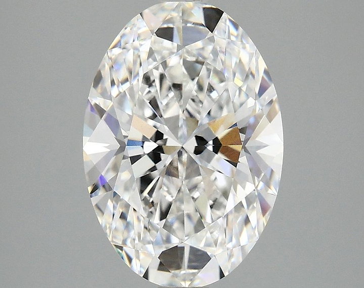 3.09 Carat Oval Shaped Ideal Cut VVS2 IGI Certified Lab Grown Diamond