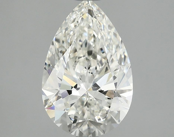 2.1 Carat Pear Shaped Excellent Cut VVS2 IGI Certified Lab Grown Diamond