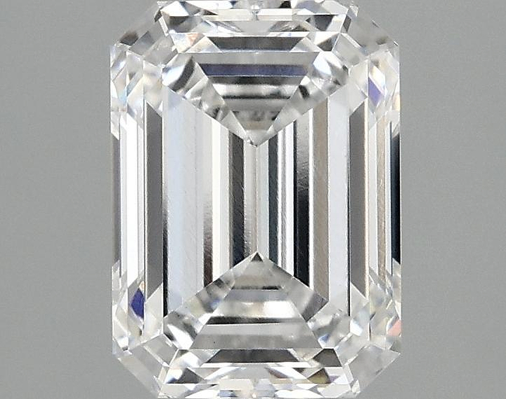 2.09 Carat Emerald Shaped Excellent Cut VVS2 IGI Certified Lab Grown Diamond