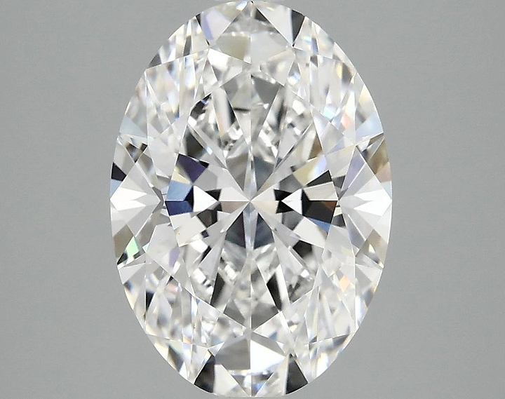 3.02 Carat Oval Shaped Ideal Cut VVS2 IGI Certified Lab Grown Diamond