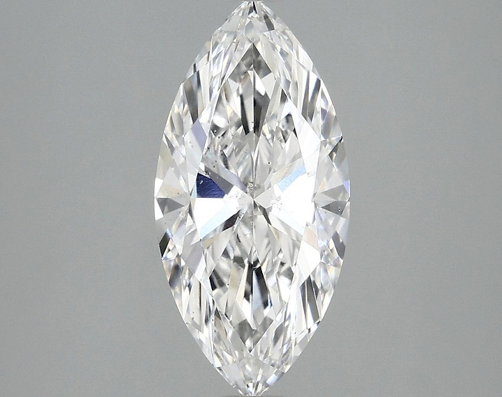 2.02 Carat Marquise Shaped Excellent Cut SI1 IGI Certified Lab Grown Diamond