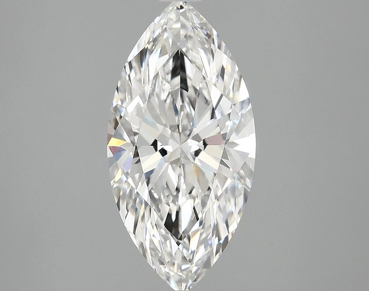 2.07 Carat Marquise Shaped Ideal Cut VVS2 IGI Certified Lab Grown Diamond