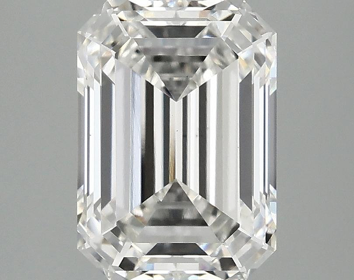 2.88 Carat Emerald Shaped Ideal Cut VS1 IGI Certified Lab Grown Diamond