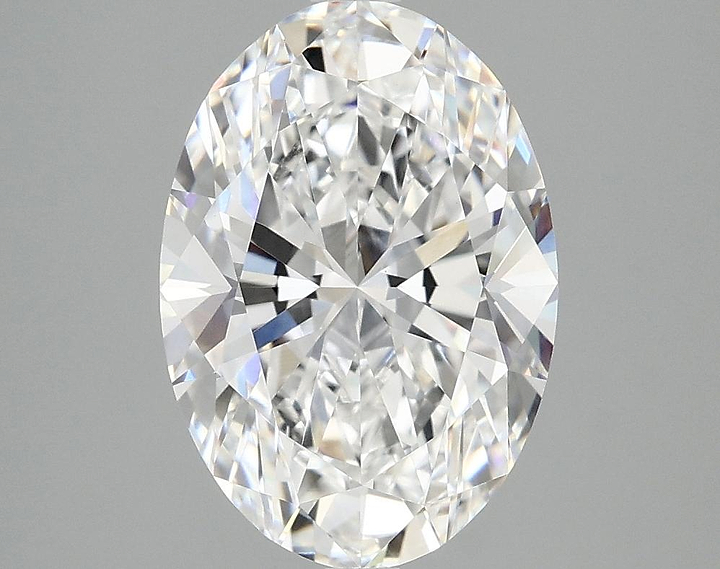 3.1 Carat Oval Shaped Ideal Cut VVS2 IGI Certified Lab Grown Diamond