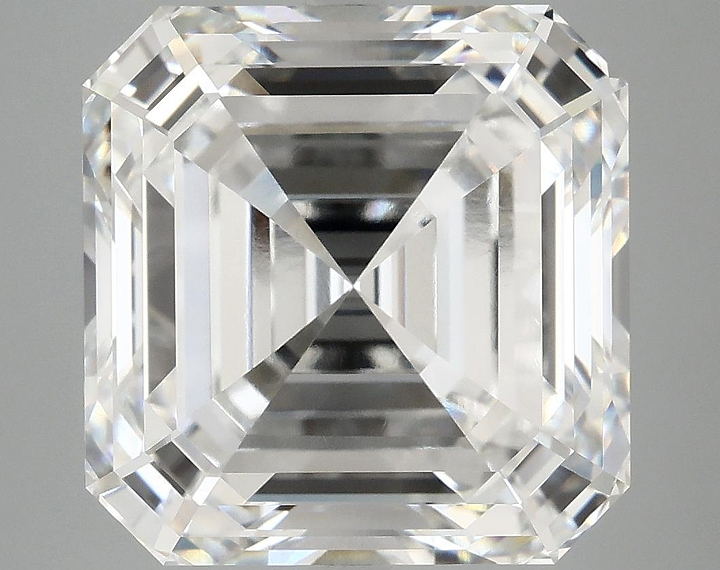 10.18 Carat Asscher Shaped Ideal Cut VVS2 IGI Certified Lab Grown Diamond
