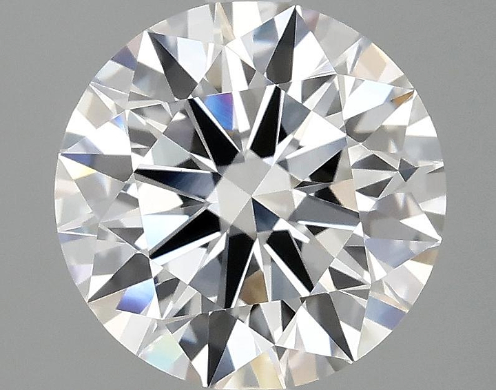 3.04 Carat Round Shaped Ideal Cut VVS2 IGI Certified Lab Grown Diamond