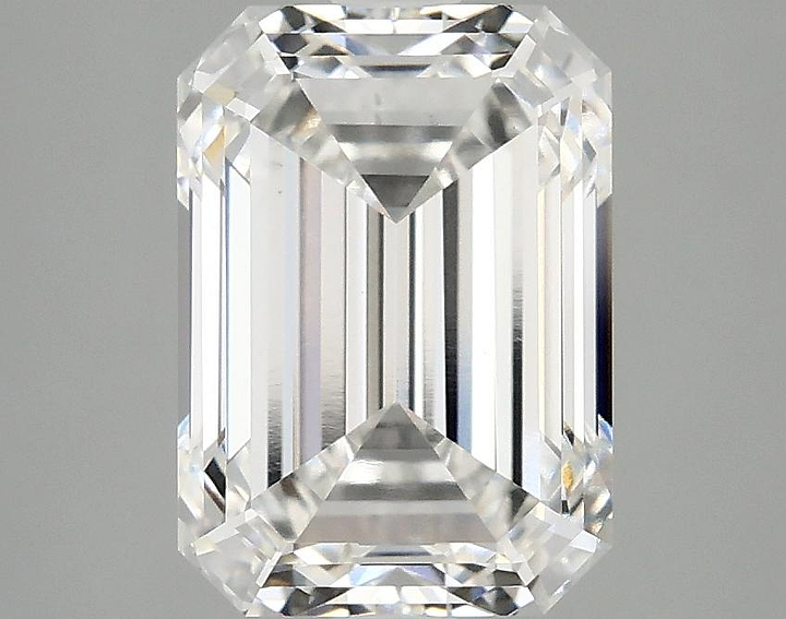 3.04 Carat Emerald Shaped Ideal Cut VS1 IGI Certified Lab Grown Diamond