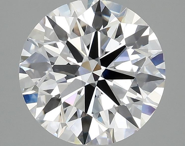 2.55 Carat Round Shaped Ideal Cut VVS2 IGI Certified Lab Grown Diamond