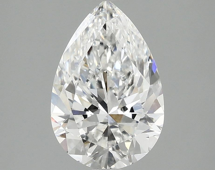 2.01 Carat Pear Shaped Excellent Cut VVS2 IGI Certified Lab Grown Diamond