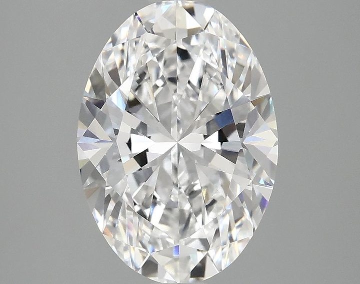 3.09 Carat Oval Shaped Ideal Cut VVS2 IGI Certified Lab Grown Diamond