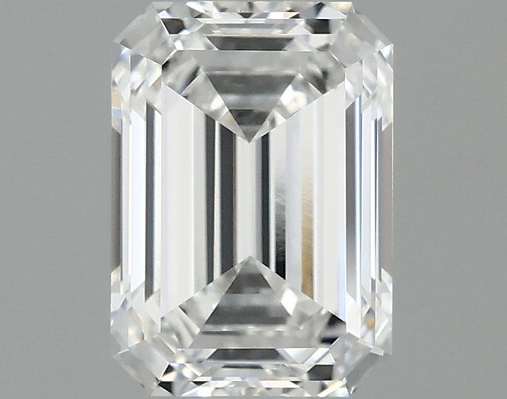 1.09 Carat Emerald Shaped Ideal Cut VVS2 IGI Certified Lab Grown Diamond