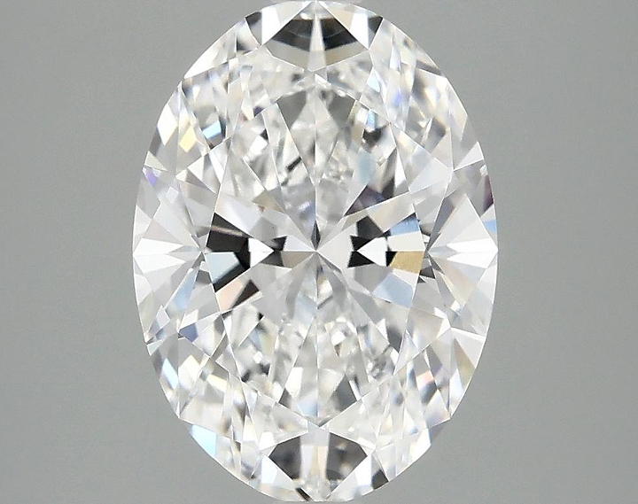 3.09 Carat Oval Shaped Ideal Cut VVS2 IGI Certified Lab Grown Diamond