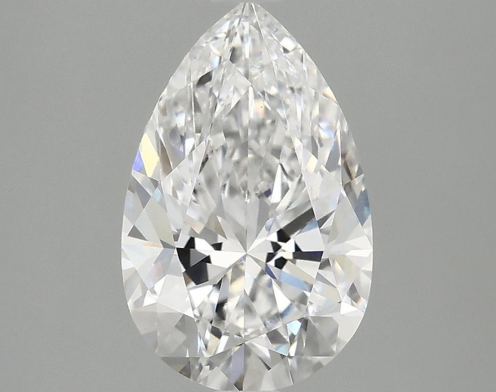 2.08 Carat Pear Shaped Ideal Cut VVS2 IGI Certified Lab Grown Diamond
