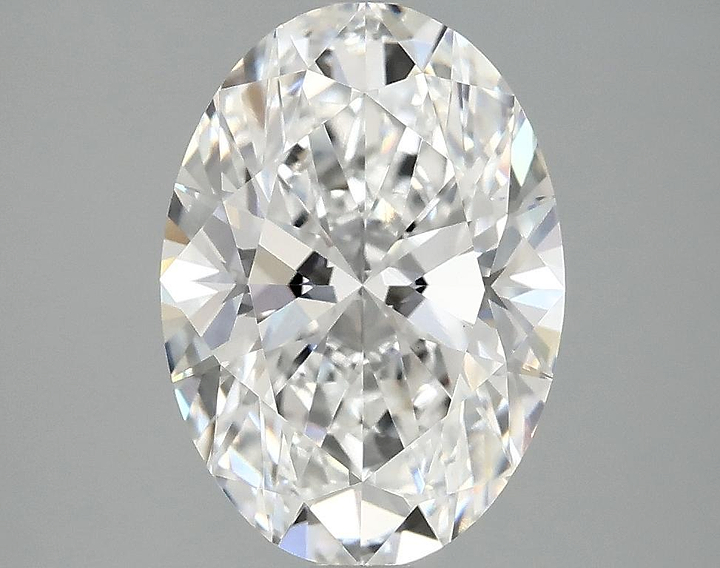 3.09 Carat Oval Shaped Ideal Cut VVS2 IGI Certified Lab Grown Diamond