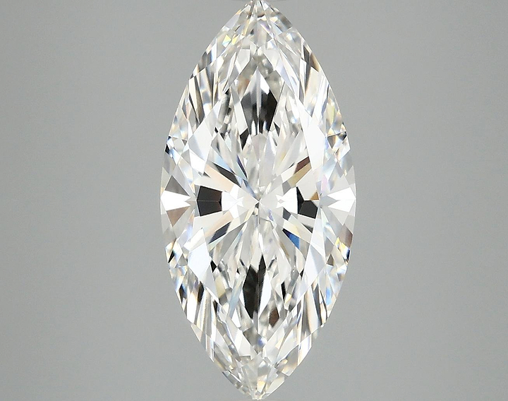 3.0 Carat Marquise Shaped Excellent Cut VVS2 IGI Certified Lab Grown Diamond
