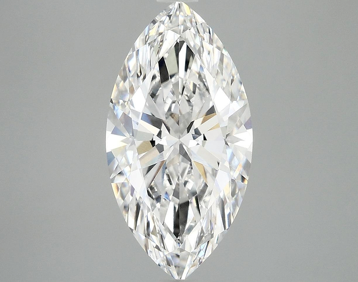 2.99 Carat Marquise Shaped Ideal Cut VVS2 IGI Certified Lab Grown Diamond