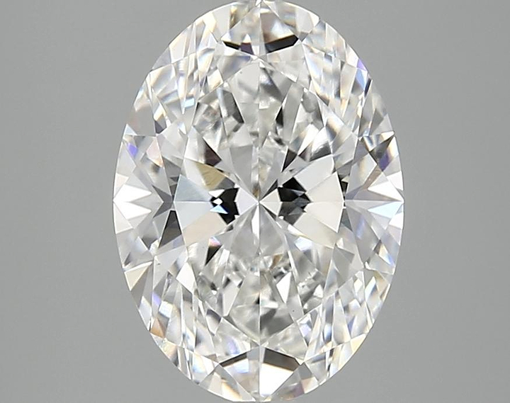 3.05 Carat Oval Shaped Ideal Cut VVS2 IGI Certified Lab Grown Diamond