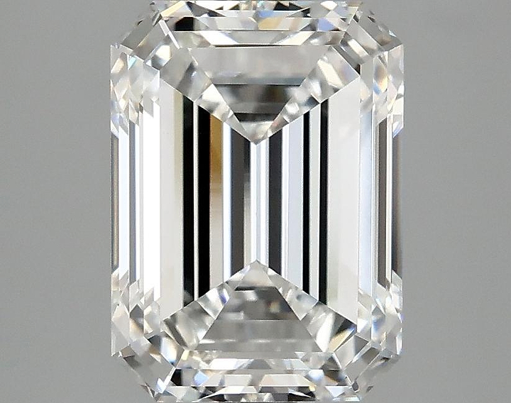 2.98 Carat Emerald Shaped Excellent Cut VS2 IGI Certified Lab Grown Diamond