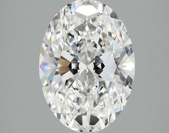 3.07 Carat Oval Shaped Ideal Cut VS2 IGI Certified Lab Grown Diamond
