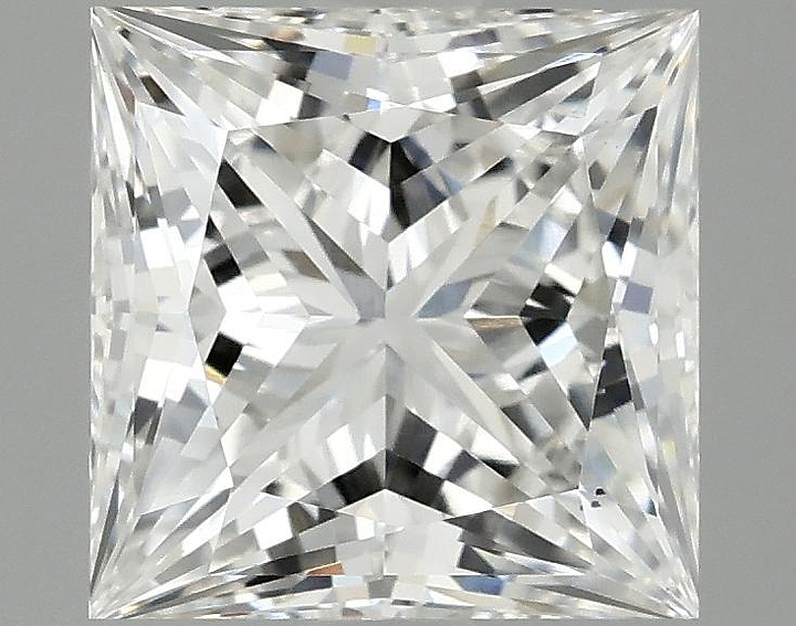 1.89 Carat Princess Shaped Ideal Cut VS1 IGI Certified Lab Grown Diamond
