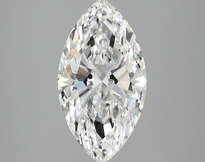 3.06 Carat Marquise Shaped Excellent Cut VS1 IGI Certified Lab Grown Diamond