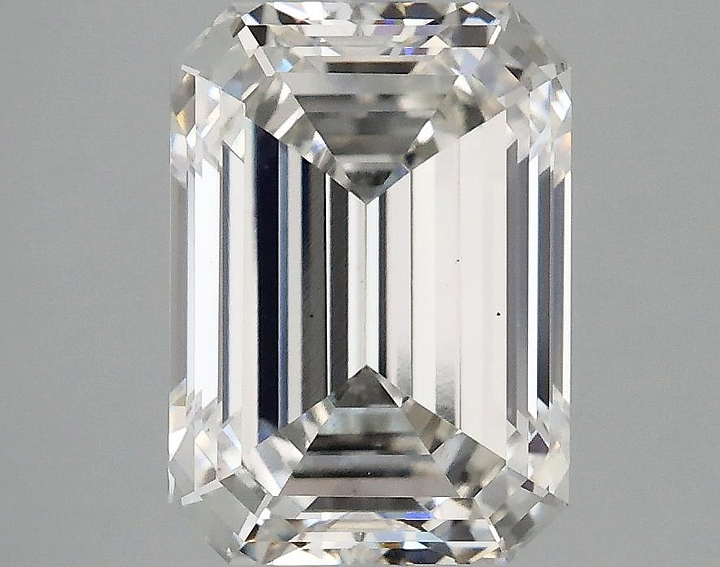 3.55 Carat Emerald Shaped Ideal Cut VS2 IGI Certified Lab Grown Diamond