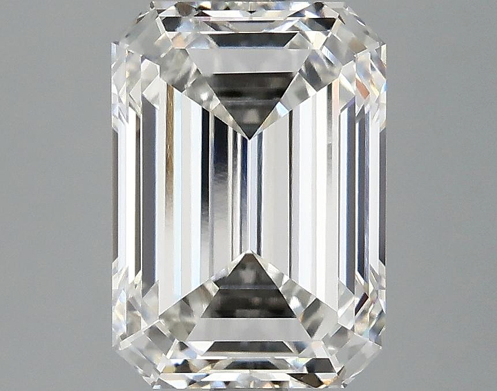 3.05 Carat Emerald Shaped Ideal Cut VVS1 IGI Certified Lab Grown Diamond