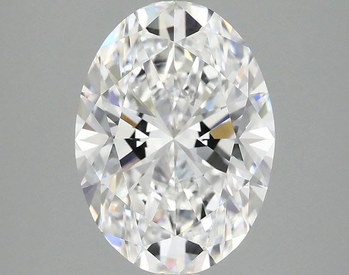 3.1 Carat Oval Shaped Ideal Cut VS1 IGI Certified Lab Grown Diamond