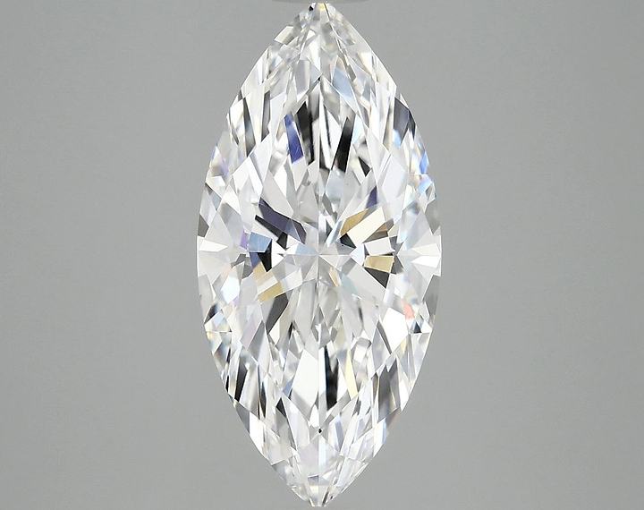 3.1 Carat Marquise Shaped Excellent Cut VVS2 IGI Certified Lab Grown Diamond