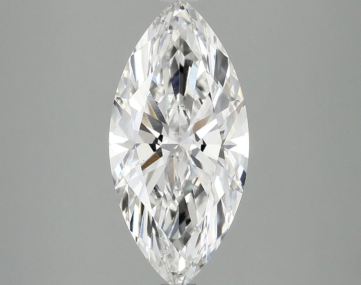 2.86 Carat Marquise Shaped Excellent Cut VS1 IGI Certified Lab Grown Diamond