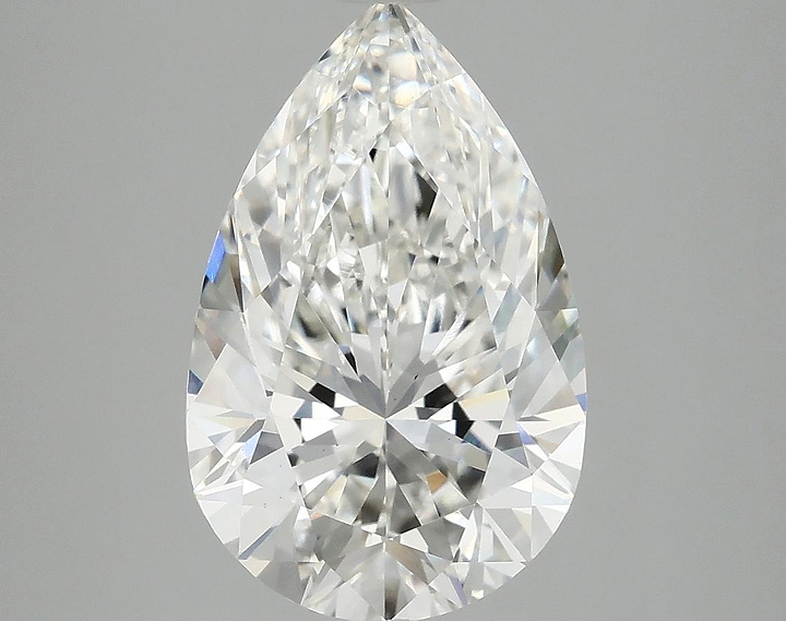 4.01 Carat Pear Shaped Ideal Cut VS1 IGI Certified Lab Grown Diamond