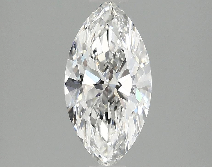 1.24 Carat Marquise Shaped Ideal Cut VVS2 IGI Certified Lab Grown Diamond
