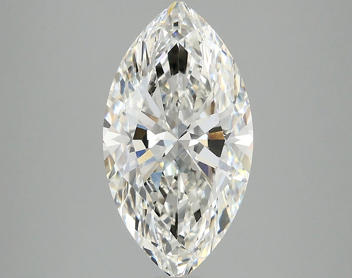 3.01 Carat Marquise Shaped Excellent Cut VVS2 IGI Certified Lab Grown Diamond