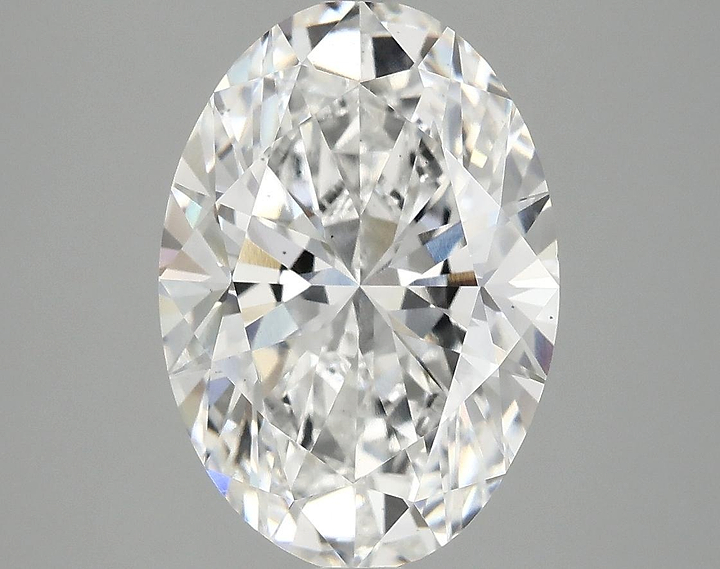 4.1 Carat Oval Shaped Ideal Cut VS2 IGI Certified Lab Grown Diamond