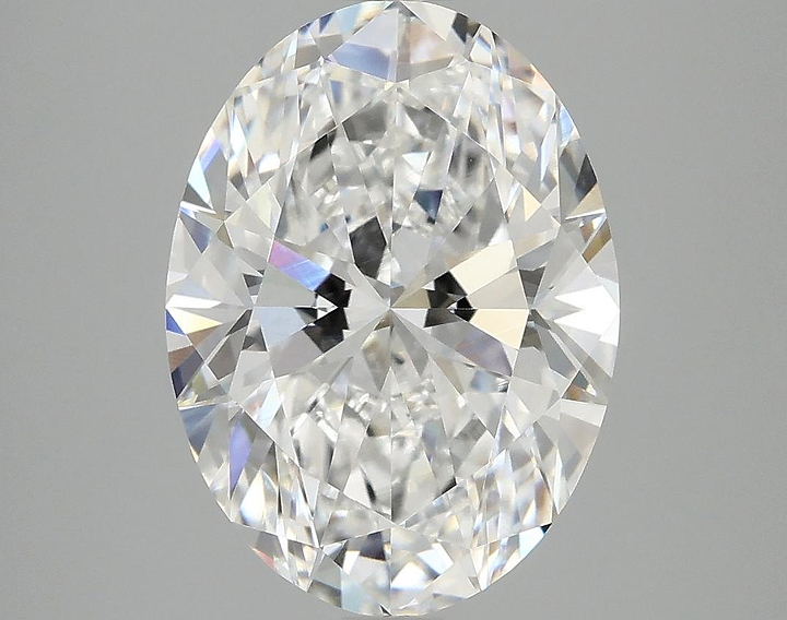 4.09 Carat Oval Shaped Excellent Cut VVS2 IGI Certified Lab Grown Diamond