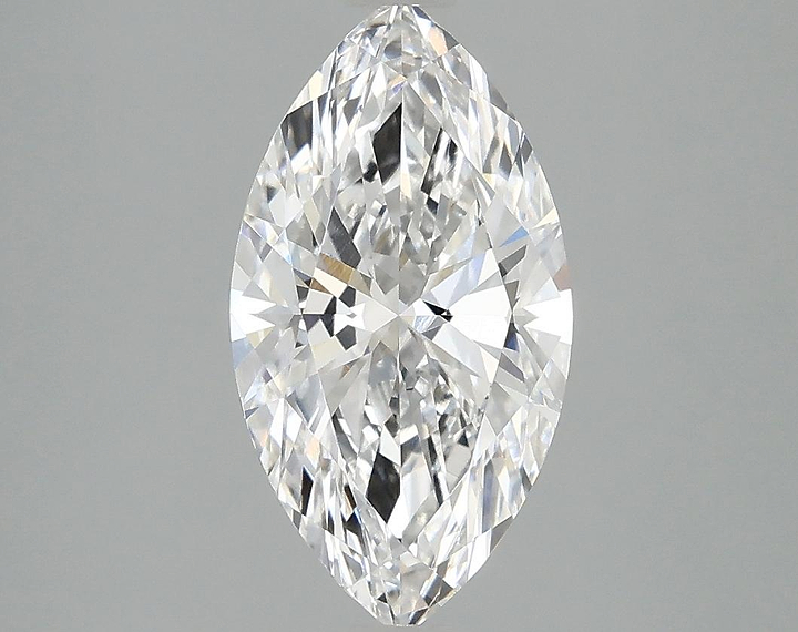 2.05 Carat Marquise Shaped Excellent Cut VVS2 IGI Certified Lab Grown Diamond