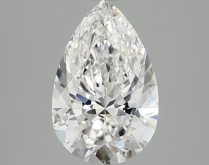 2.07 Carat Pear Shaped Ideal Cut VVS2 IGI Certified Lab Grown Diamond